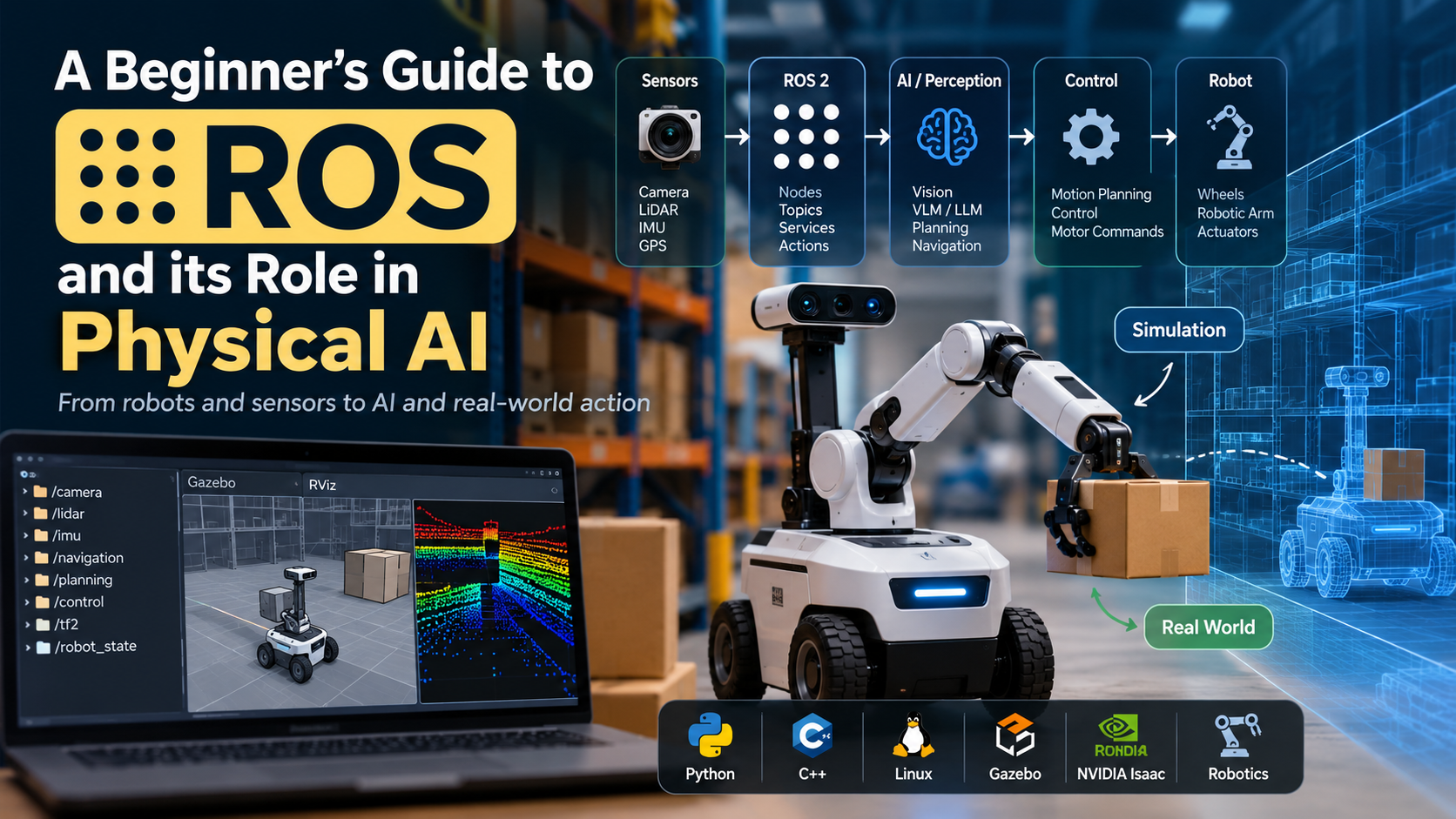 ROS 2 (Robot Operating System): A Beginner's Guide to What It Is and How to Get Started